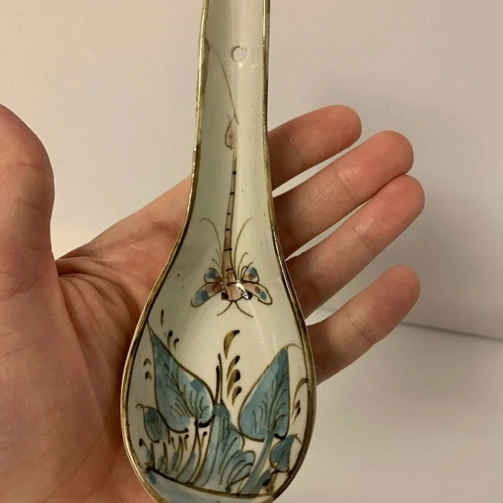 Vintage Set Asian Spoon Set
